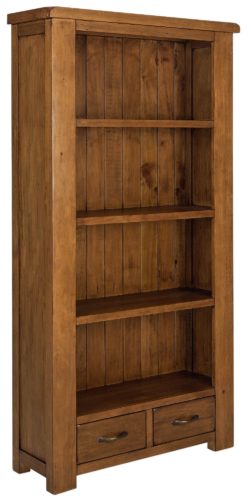 Collection Arizona 3 Shelf Solid Pine Bookcase
